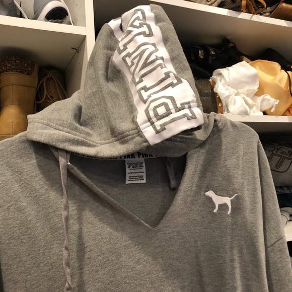 Victoria secret hooded sweatshirt. XS - Picture 2 of 2